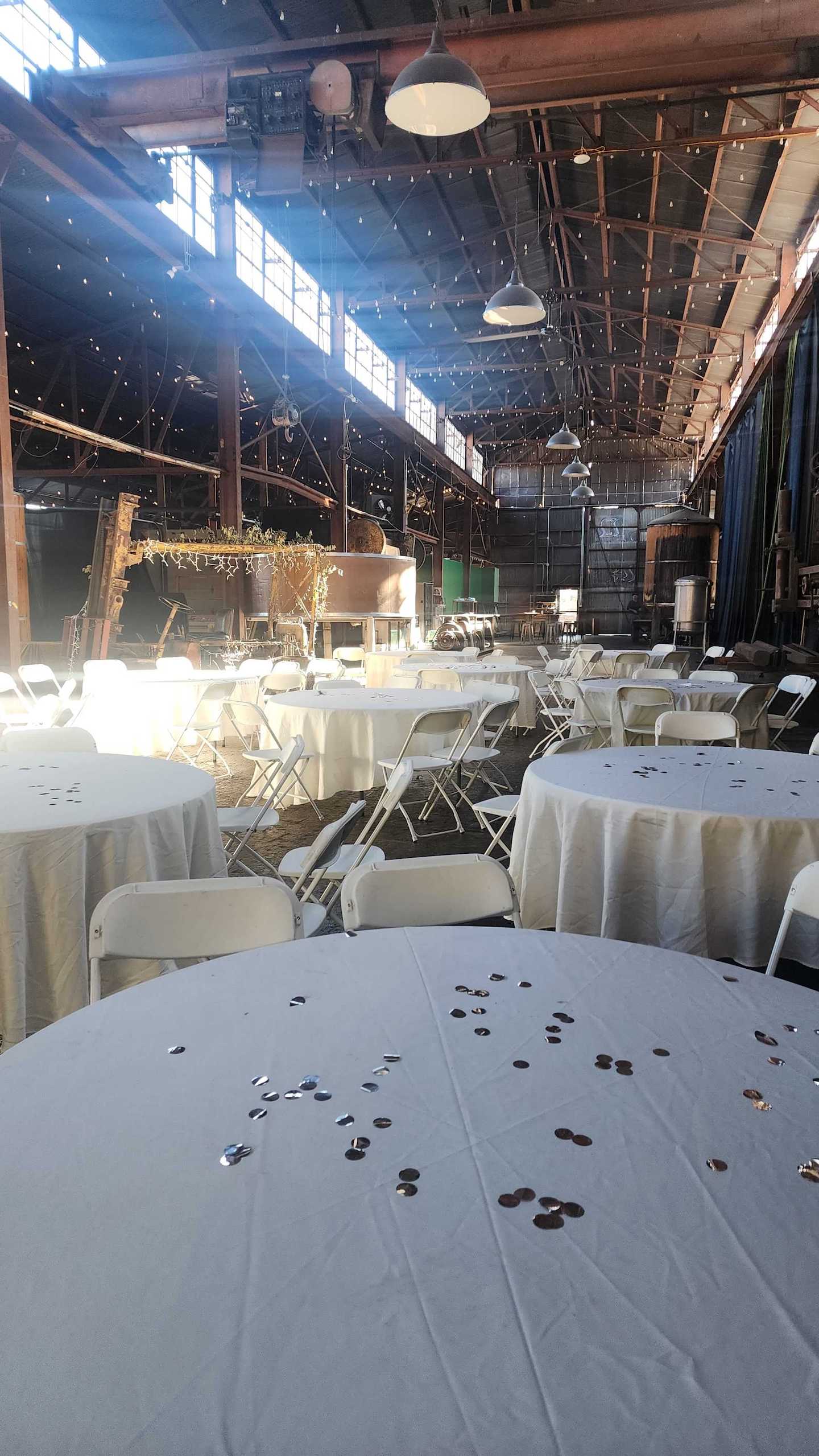 Event Venue Atlanta | Tables for Party Setting | Confetti Jar