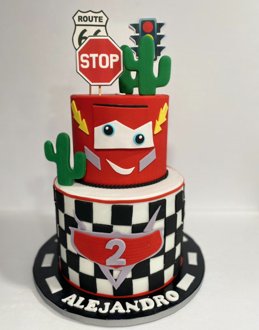 Custom Birthday Cake Atlanta - Confetti jar
