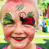 Girl with Face Painting Roswell Georgia | Confetti Jar