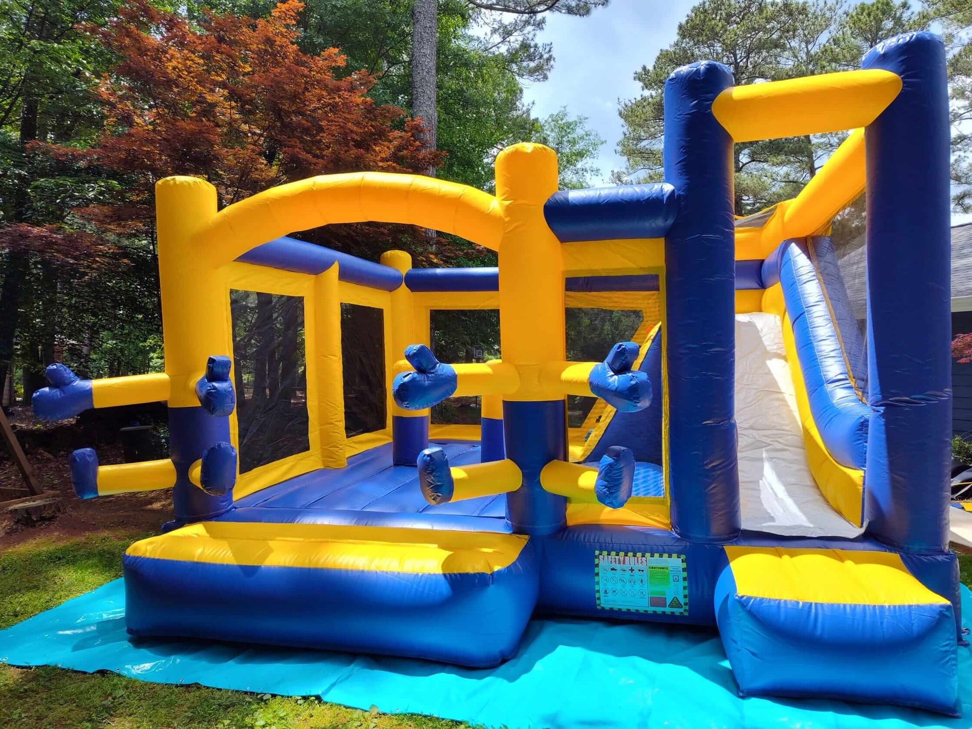 Inflatable Obstacle Course Rental Roswell Georgia | Confetti Jar