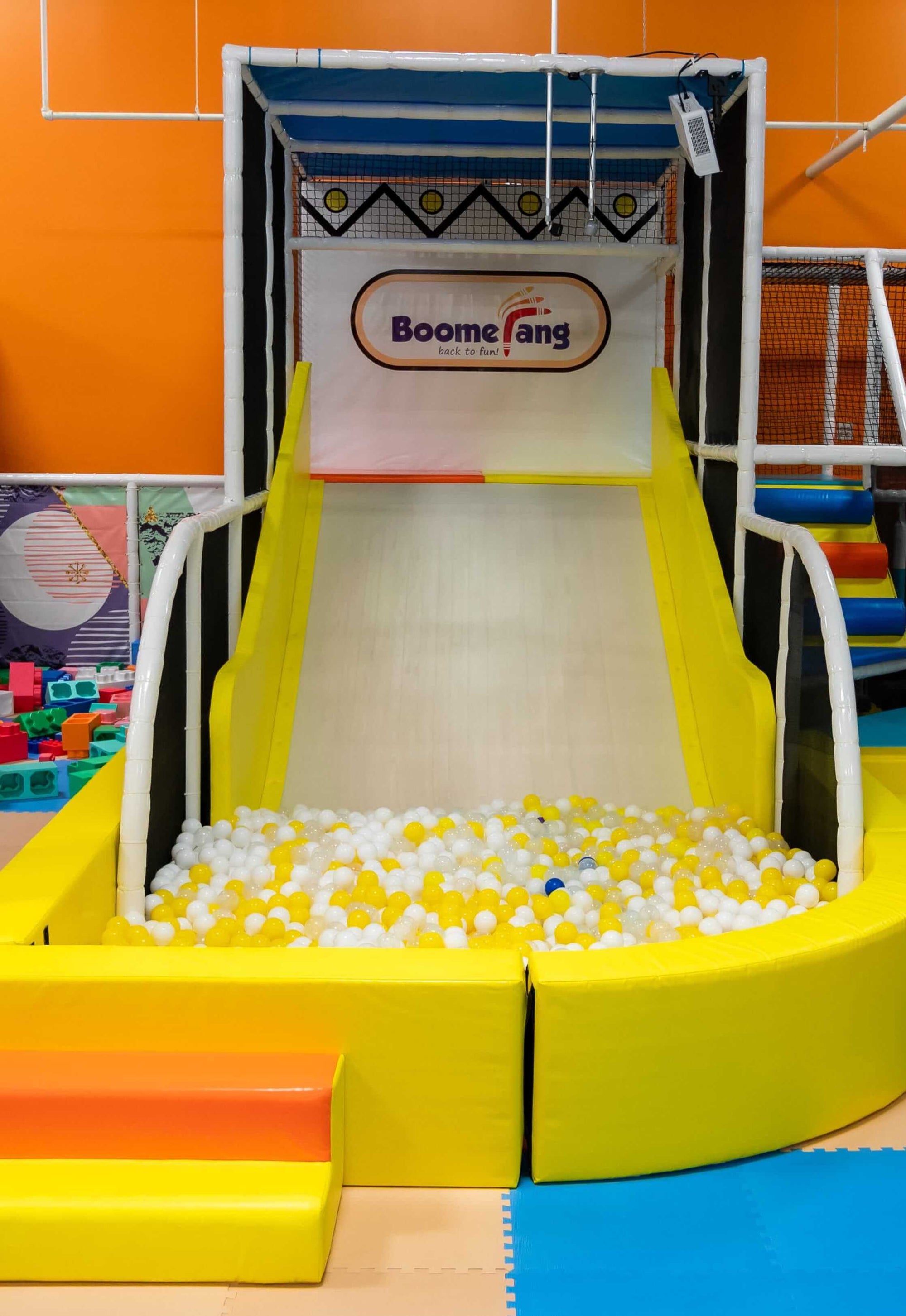 Kids Birthday Party Place Atlanta with slide and ball pit - Confetti Jar