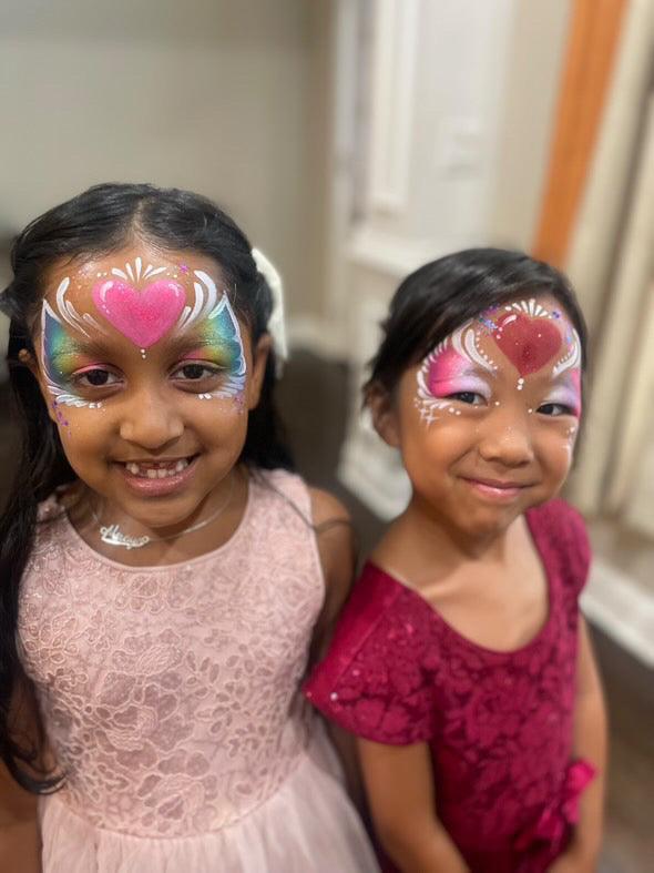 Pixie and Luna Face Painting Atlanta | Confetti Jar