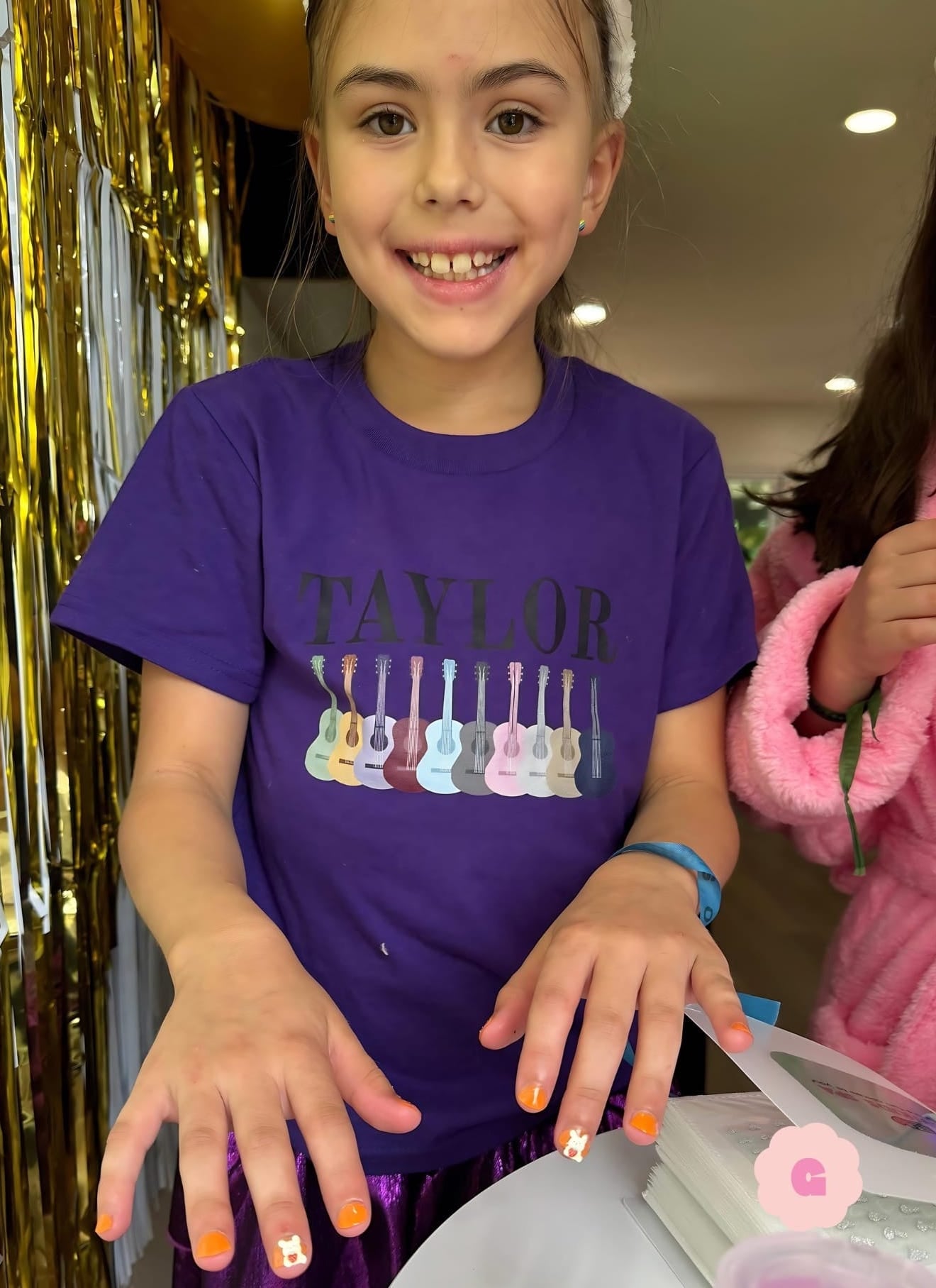 Spa Birthday Party for Girls | Manicures | Confetti Jar