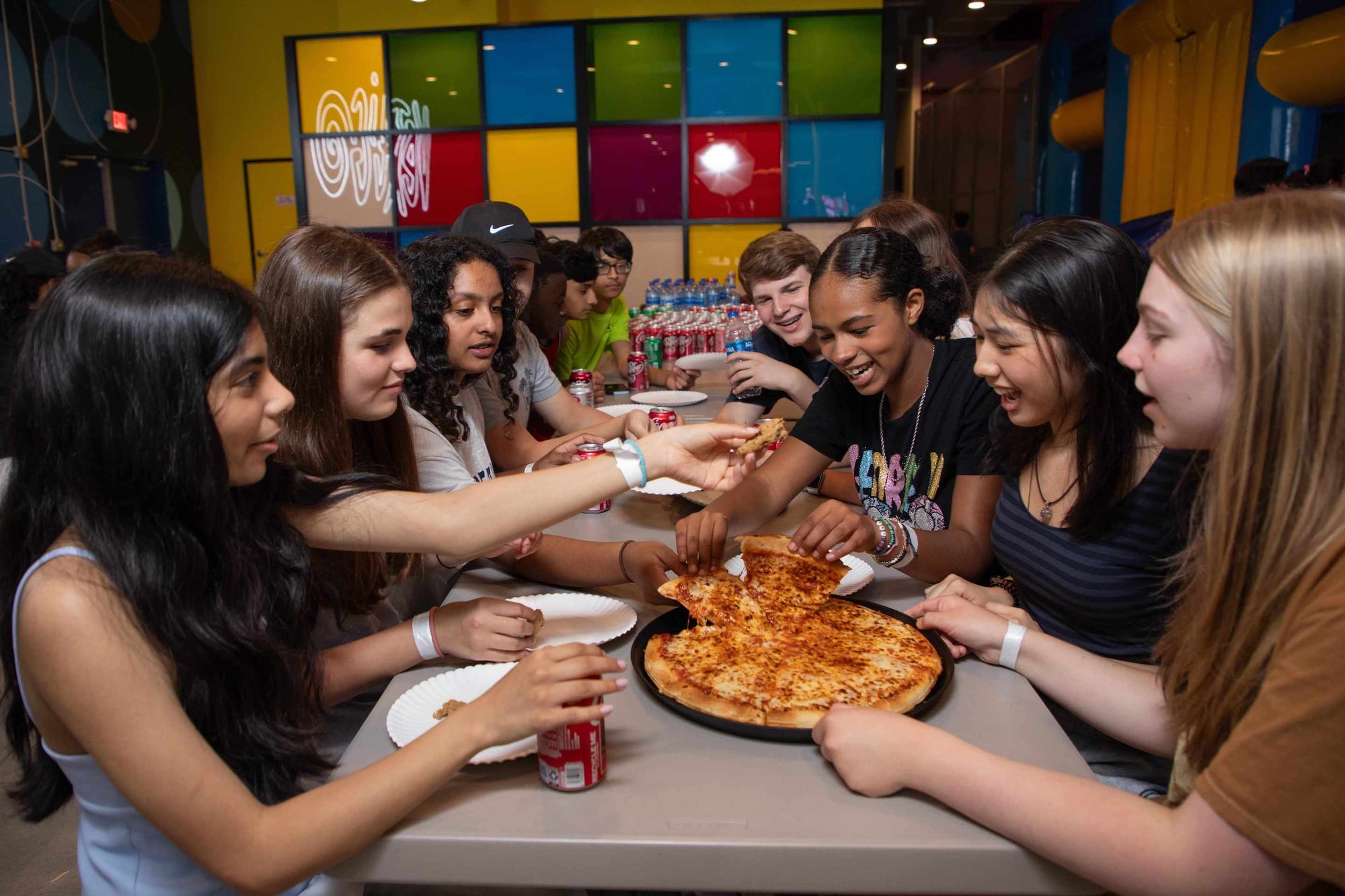 Vertigo Fun Park Alpharetta | Teen Birthday Party with Pizza| Confetti Jar