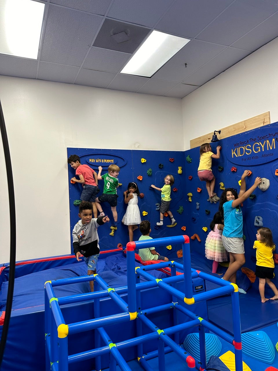 Indoor Kids Gym for Birthday Parties Roswell | Confetti Jar