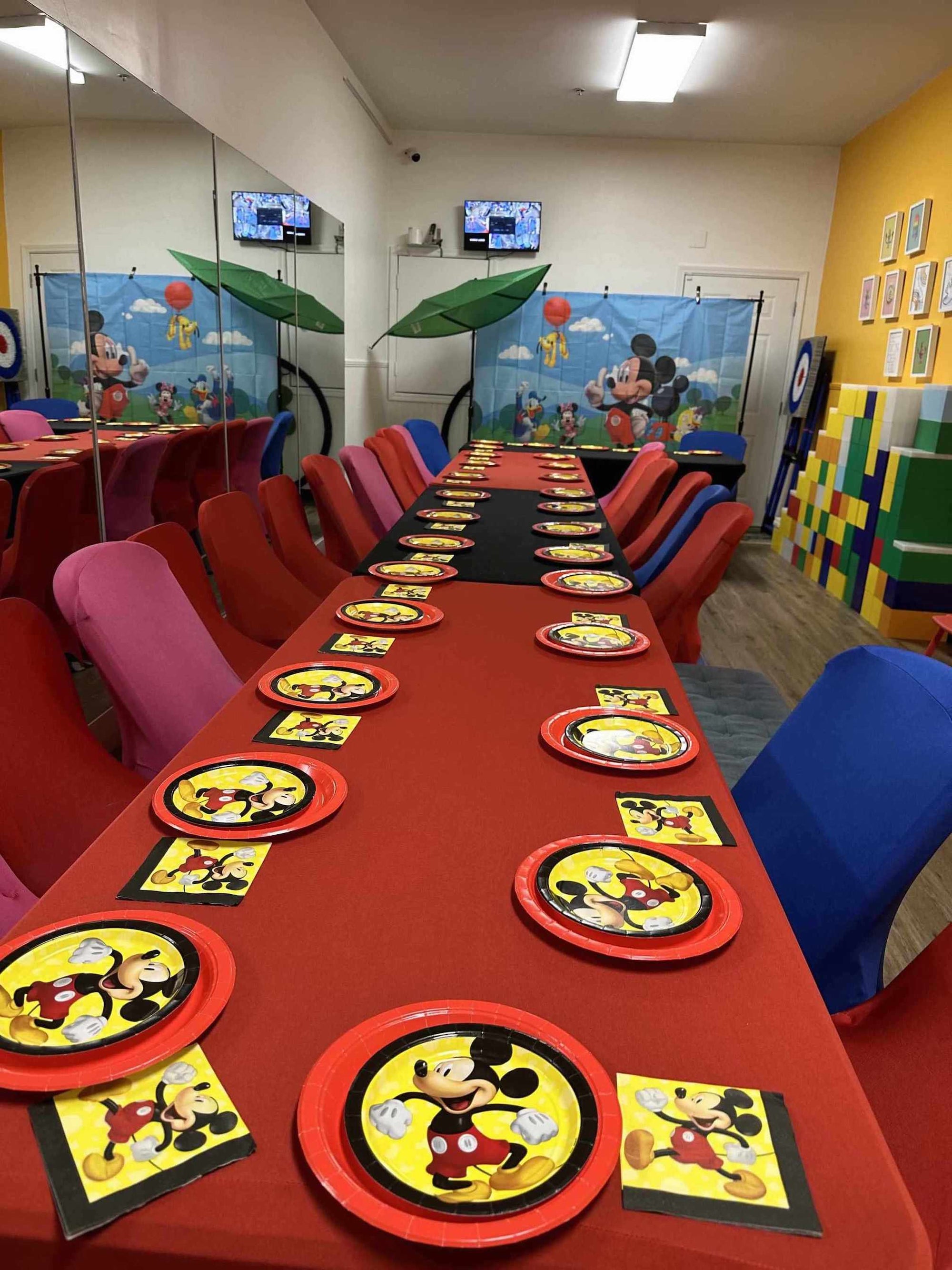 Party Room at We Rock the Spectrum 
Kids Gym Atlanta | Confetti Jar